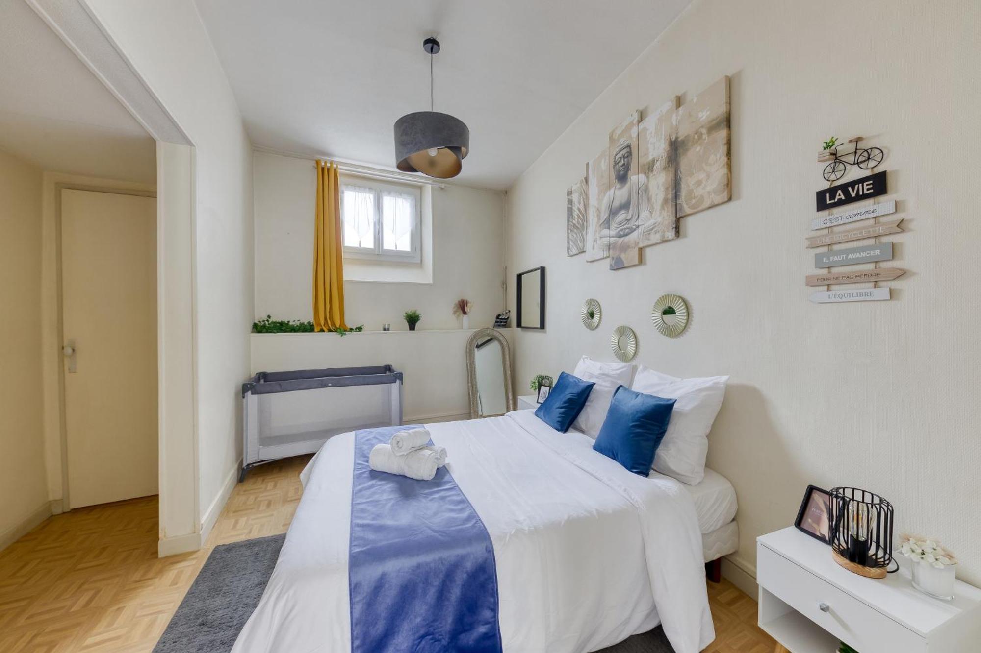 Apartmán Paisible, Station Rer B 10 Min, Orly, Paris, Autonomous Access Massy  Exteriér fotografie